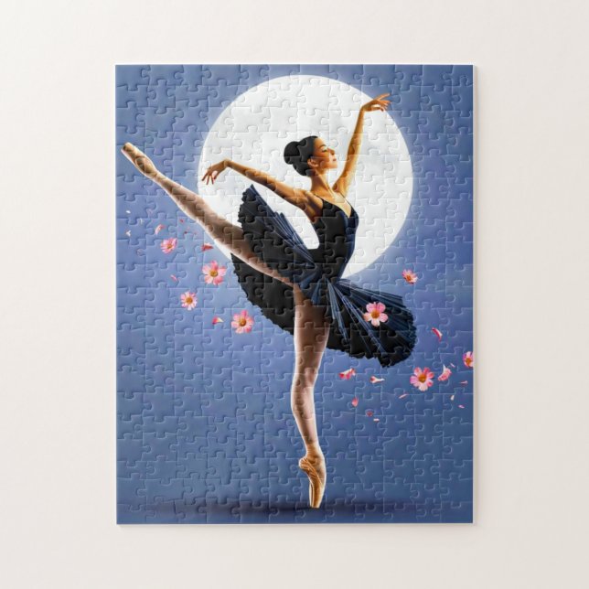 Puzzle Belle Ballerina Dancing by Moonlight (Vertical)