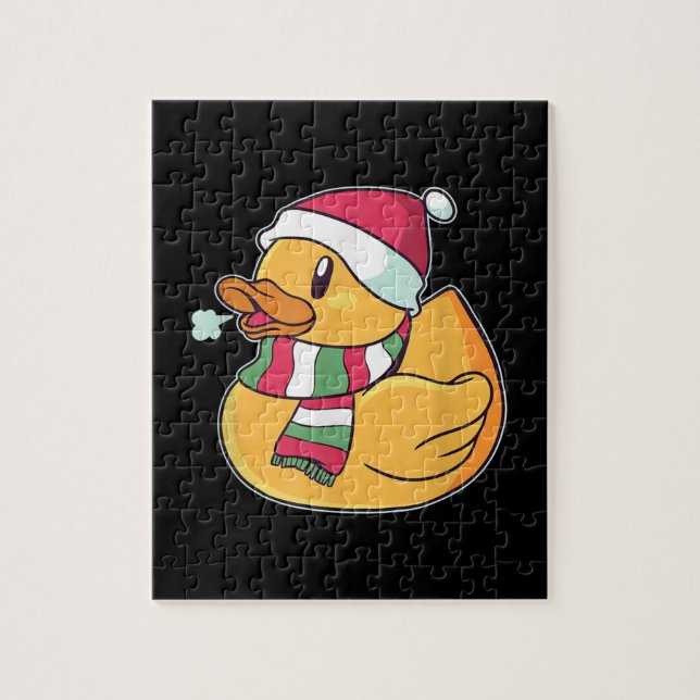 Puzzle Belle Canard de canard Noël (Vertical)