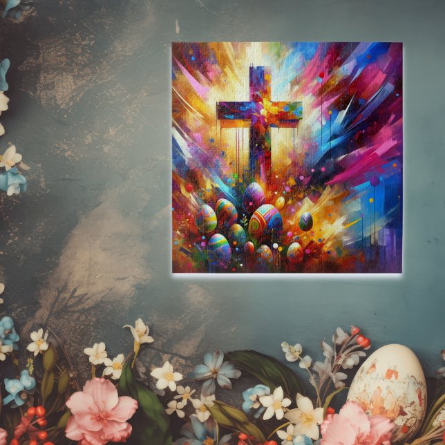 Puzzle Belle Croix pour les fêtes de Pâques | (Créateur téléchargé)