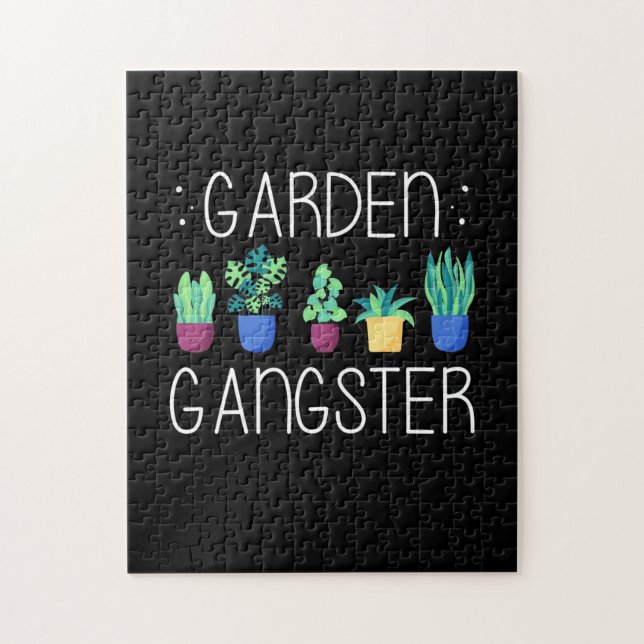 Puzzle Belle Dame De Jardin (Vertical)