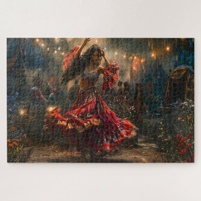 Puzzle Belle danseuse tzigane (Horizontal)