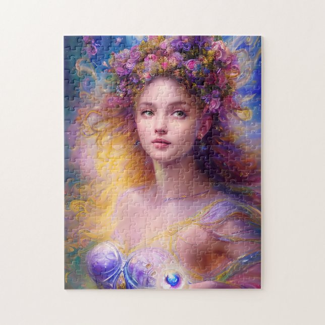 Puzzle Belle Fairy Girl ai art (Vertical)