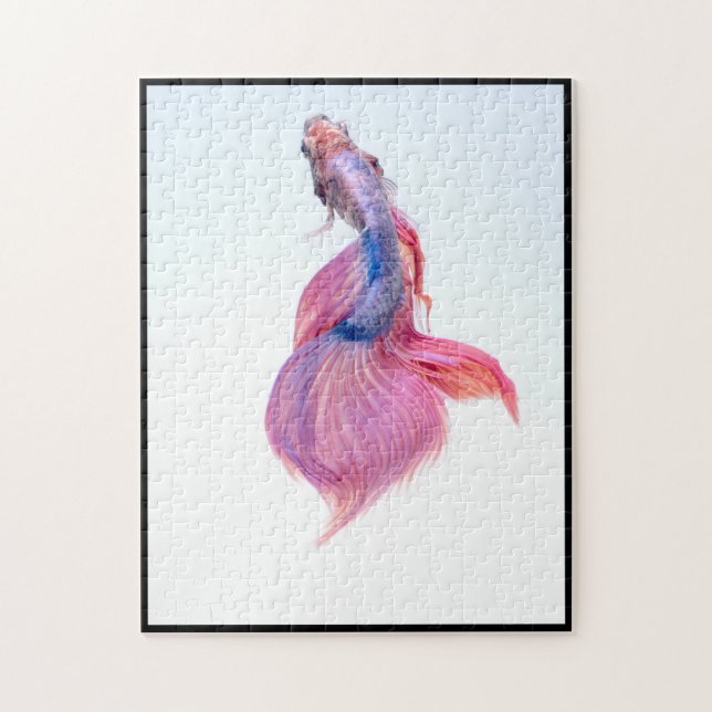 Puzzle Belle Fantaisie Colorée De Poisson Koï (Vertical)