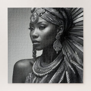 Puzzle Belle femme africaine