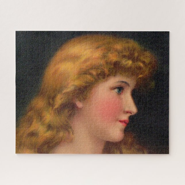 Puzzle belle femme du 19ème siècle (Horizontal)