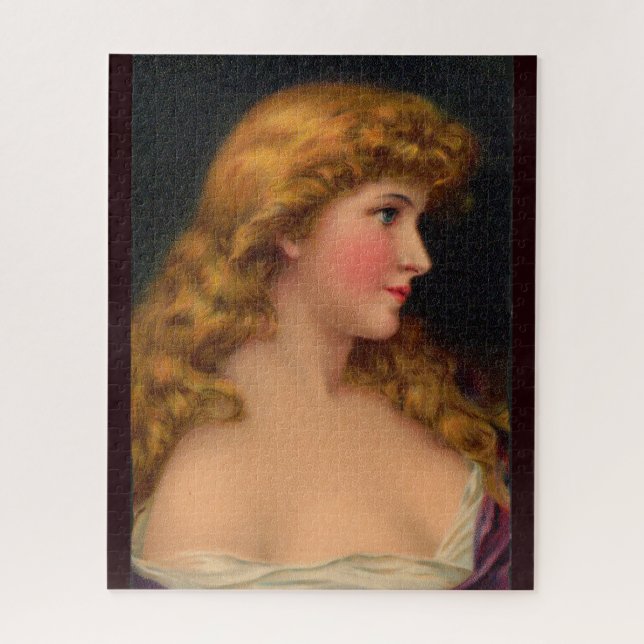 Puzzle belle femme du 19ème siècle (Vertical)