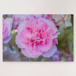 Puzzle Belle fleur rose