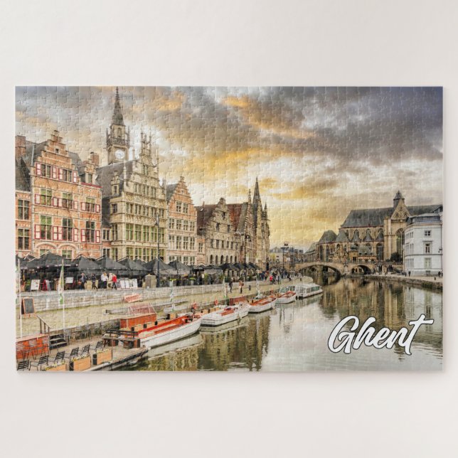 Puzzle Belle Gand, Belgique (Horizontal)