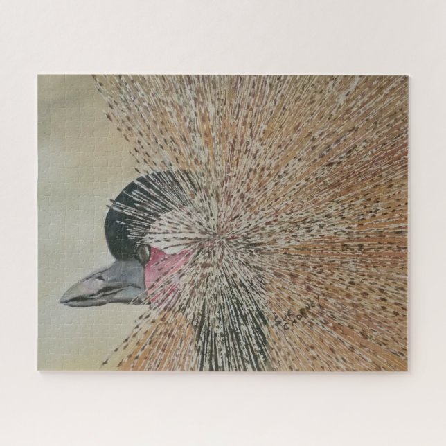 Puzzle Belle grue africaine (Horizontal)