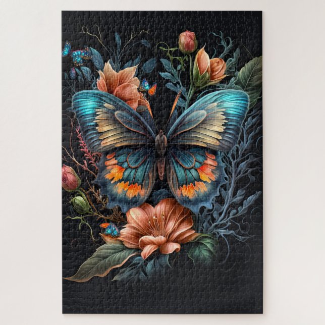 Puzzle Belle illustration de papillon (Vertical)