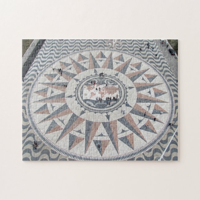 Puzzle Belle mosaïque de mosaïque motif Lisbonne, Portuga (Horizontal)