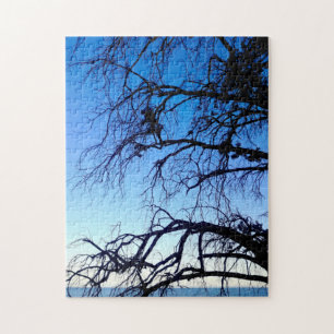 Puzzle Belle Mystique Vieux Arbre Bleu Ocean Beach Scène