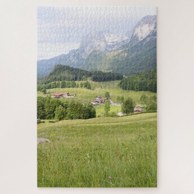 Puzzle Belle photo dans les Alpes suisses (Vertical)