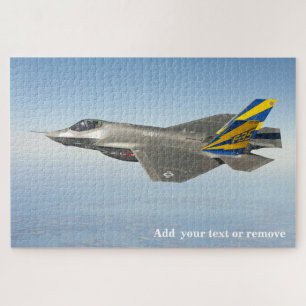Puzzle Belle photo F-35 Lightning II USAF chasseur jet