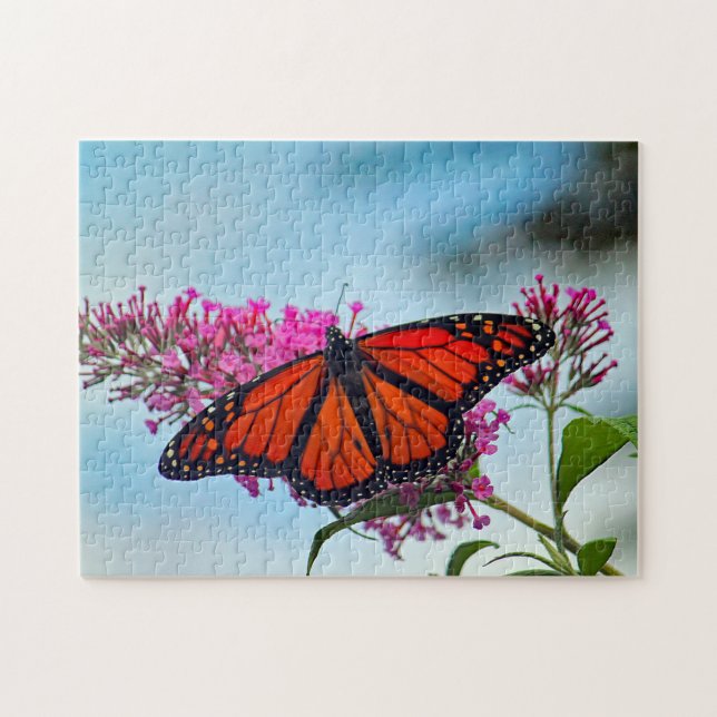 Puzzle Belle photo Monarch Butterfly (Horizontal)