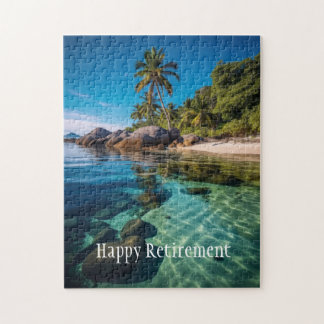 Puzzle Belle Plage Tropicale Océan Vacances Retraite