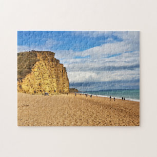Puzzle Belle plage West Bay Beach Cliff Blue Sea