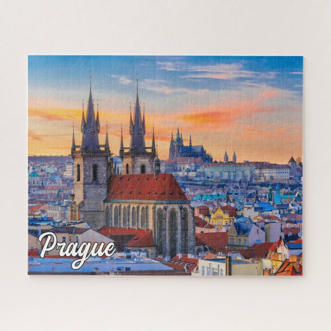 Puzzle Belle Prague, République Tchèque (Horizontal)