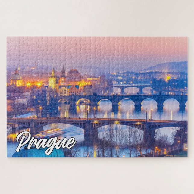 Puzzle Belle Prague, République Tchèque (Horizontal)