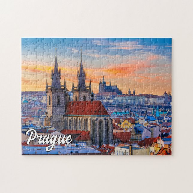 Puzzle Belle Prague, République Tchèque (Horizontal)