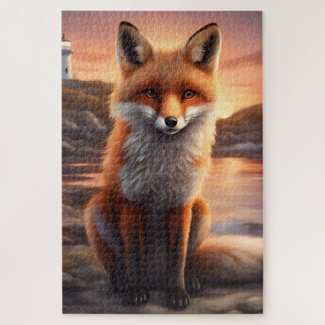 Puzzle Belle Renard (Vertical)