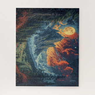 Puzzle Belle scène de montagne