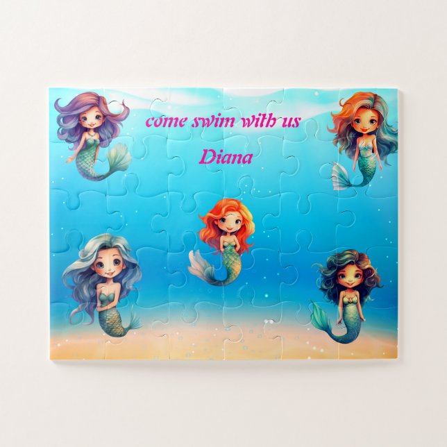 Puzzle Belle Sirène  (Horizontal)