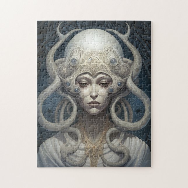 Puzzle Belle sorcière Demon Queen Imaginaire Art (Vertical)