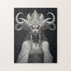 Puzzle Belle sorcière Demon Queen Imaginaire Art