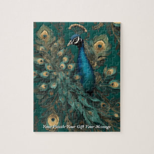 Puzzle Belle Splendor Majestic : Le Peacock Boho