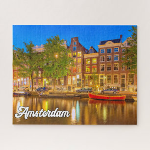 Puzzle Belle Ville D'Amsterdam, Pays-Bas