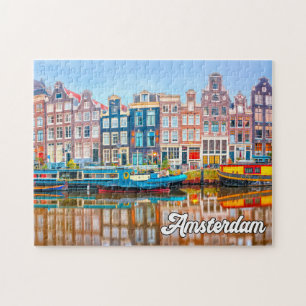 Puzzle Belle Ville D'Amsterdam, Pays-Bas
