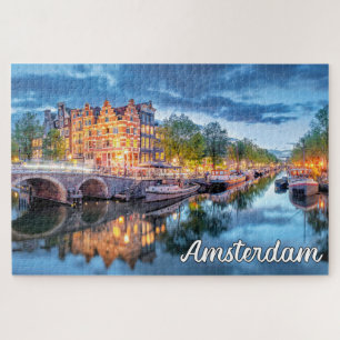 Puzzle Belle Ville D'Amsterdam, Pays-Bas