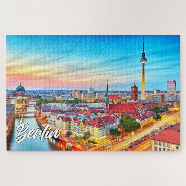 Puzzle Belle Ville de Berlin, Allemagne (Horizontal)