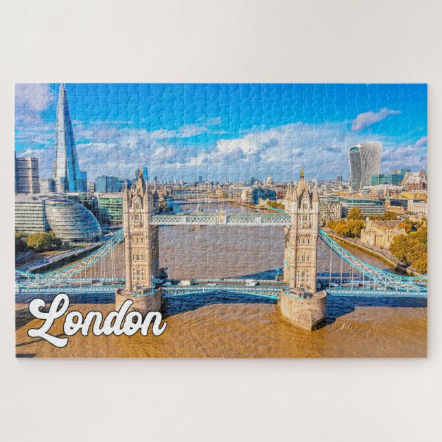 Puzzle Belle Ville De Londres, Angleterre (Horizontal)
