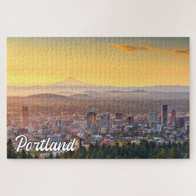 Puzzle Belle Ville De Portland, Oregon (Horizontal)