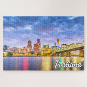Puzzle Belle Ville De Portland, Oregon