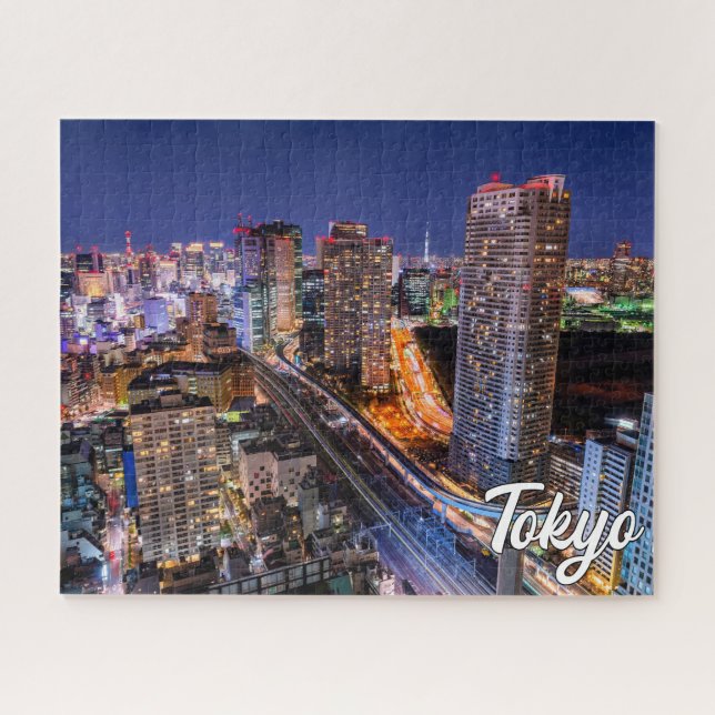 Puzzle Belle Ville De Tokyo, Japon (Horizontal)
