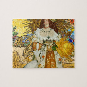 Puzzle Belle Vintage femme Golden Sun
