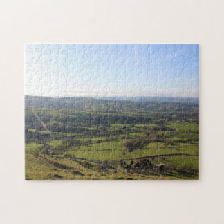 Puzzle Belle vue panoramique de Wales Hill Welsh Horizon