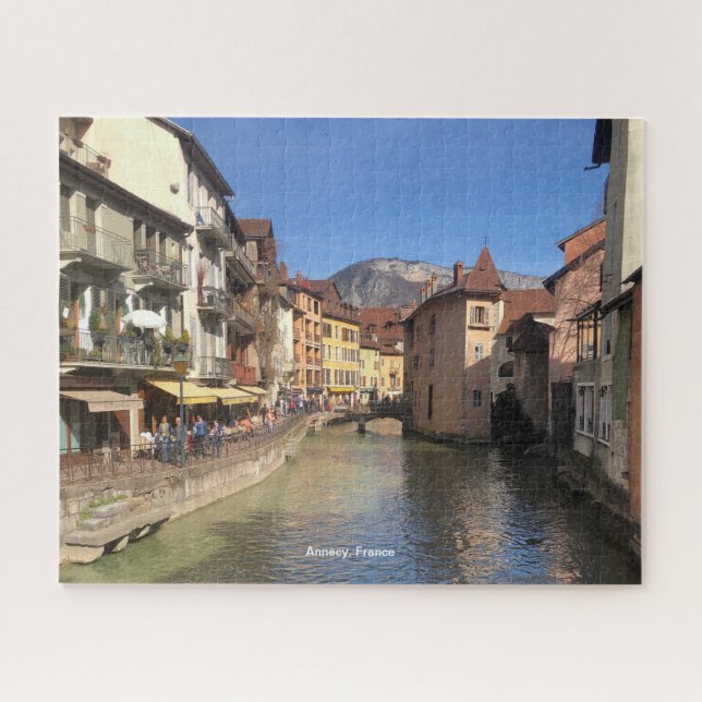 Puzzle Belle vue sur Annecy, France sur une (Horizontal)