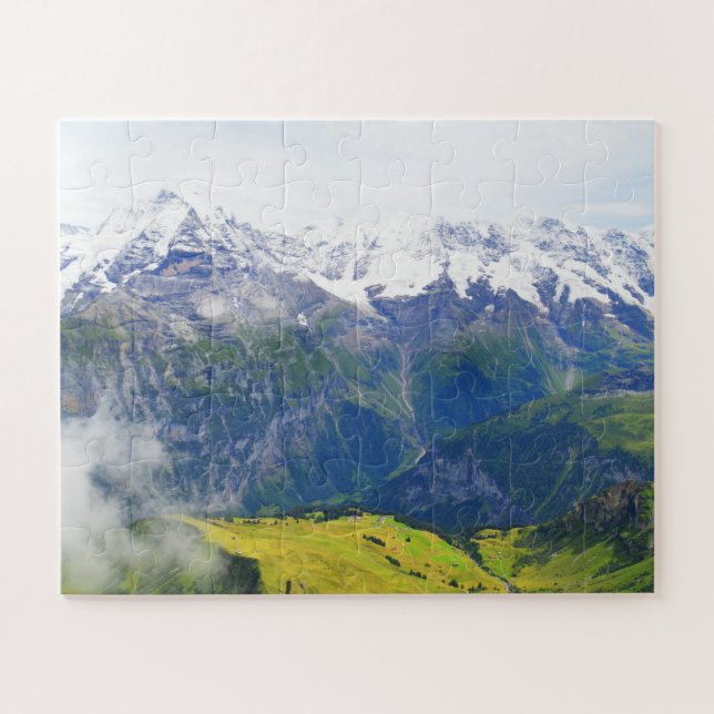 Puzzle Belles alpes suisses (Horizontal)