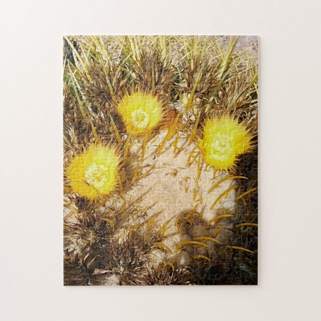 Puzzle Belles fleurs de cactus (Vertical)