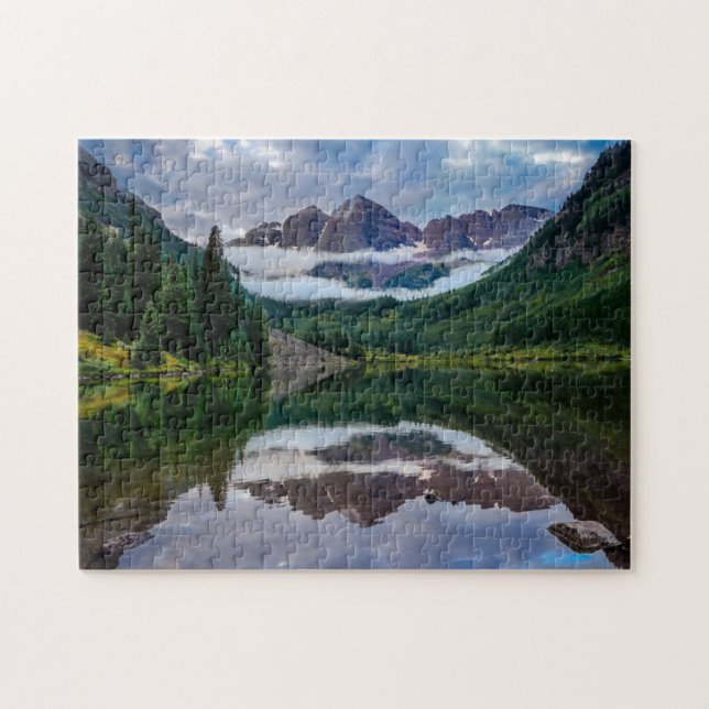 Puzzle Bells marron (Horizontal)