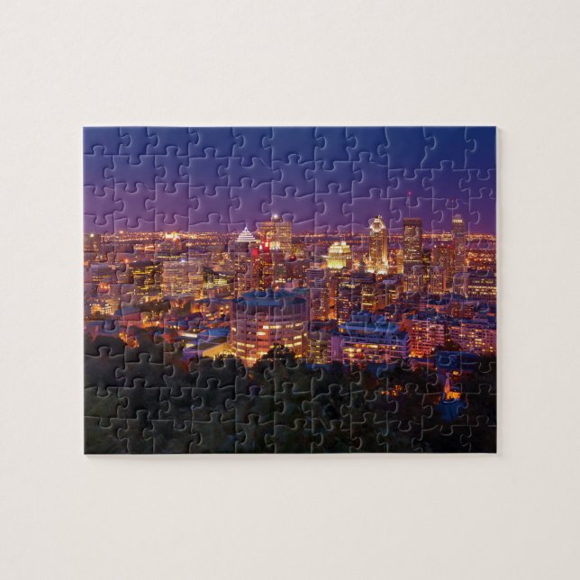 Puzzle Belvédère Kondiaronk d'horizon de ville de (Horizontal)
