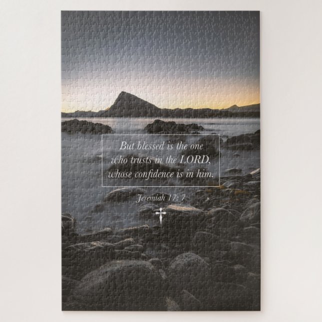 Puzzle Béni Est Celui Qui Croit En La Foi Éternelle (Vertical)