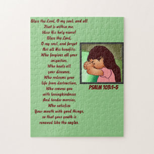 Puzzle Bénis le Seigneur, ô mon âme Enfants