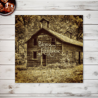 Puzzle Bénissez Cette Ferme Vintage