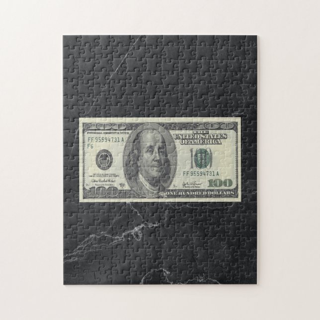 Puzzle Benjamin Franklin | Currency (Vertical)