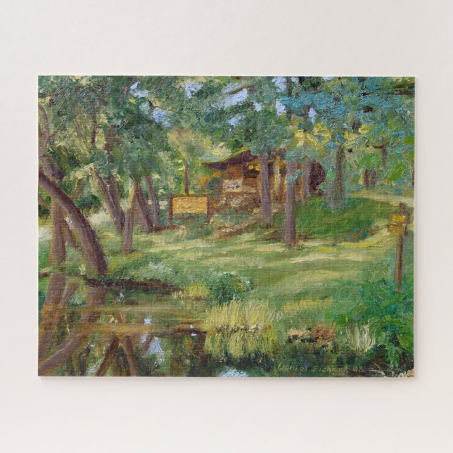 Puzzle Bennett Springs Tackle Shop Painting (Horizontal)